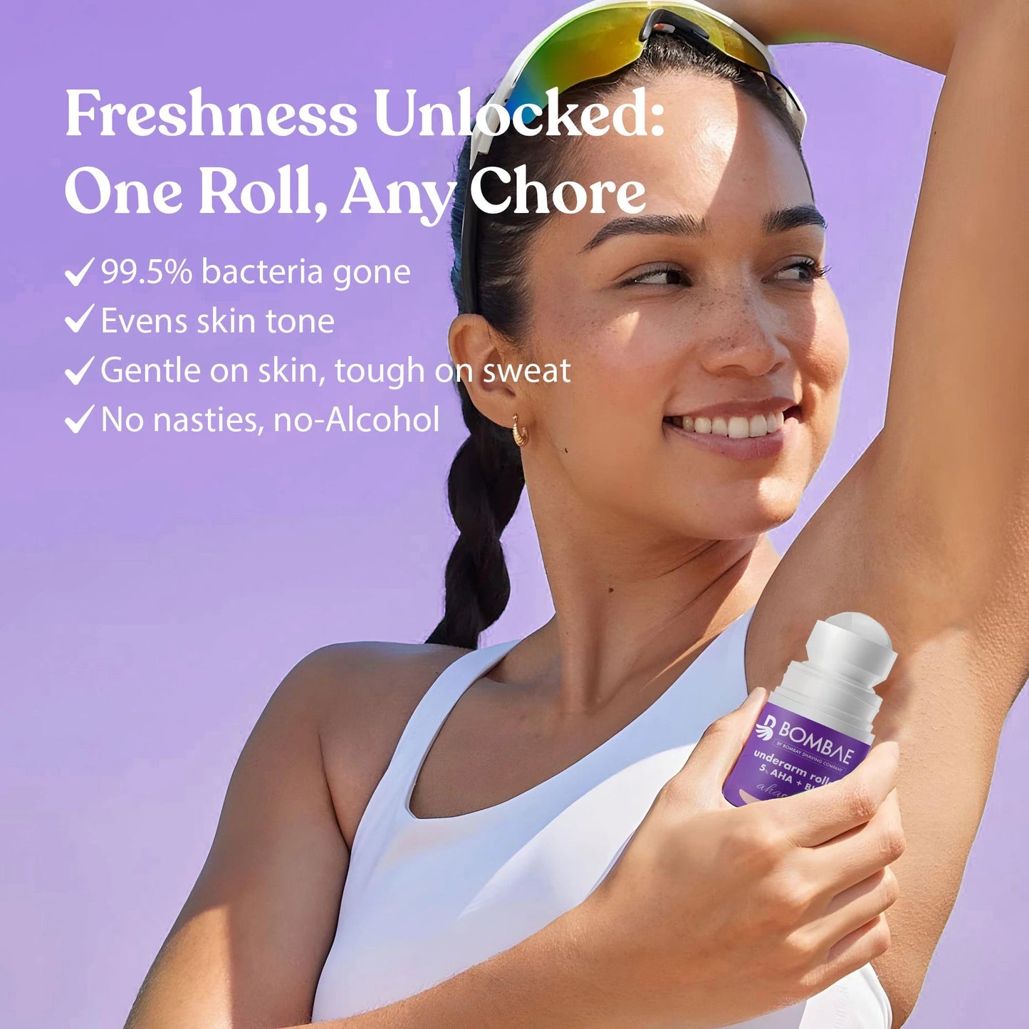 Under Arm Roll On (40 ml, Pack of 2)