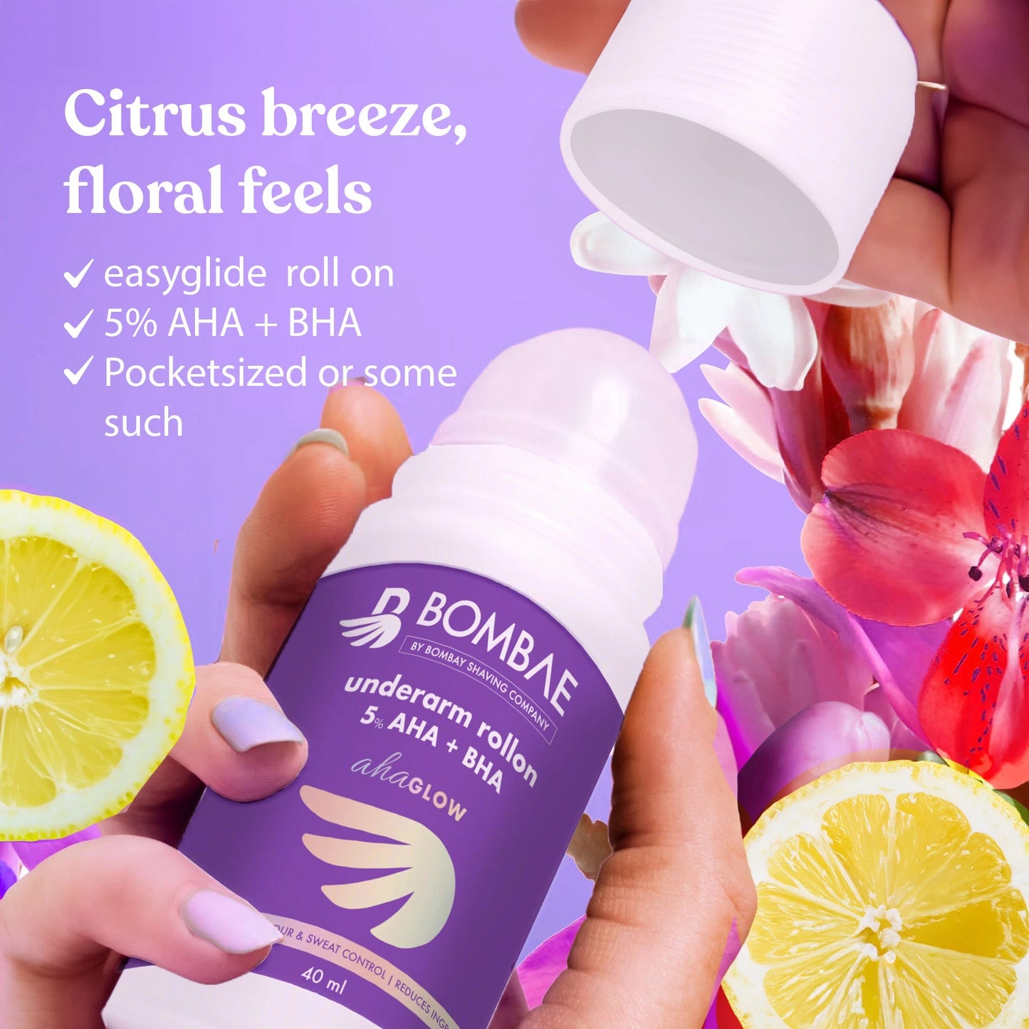 Under Arm Roll On (40 ml, Pack of 2)