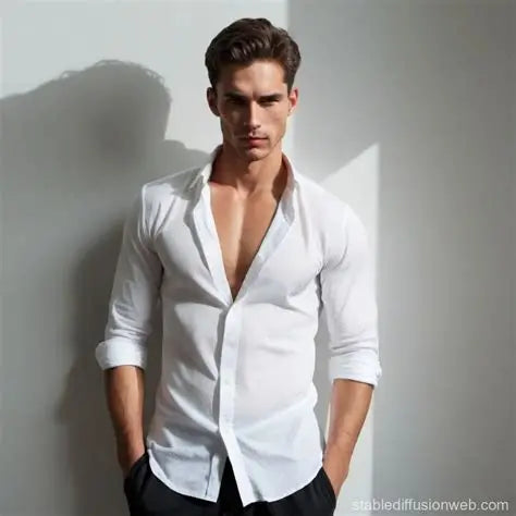 Classic Men’s White Shirt – Timeless Style & Effortless Sophistication