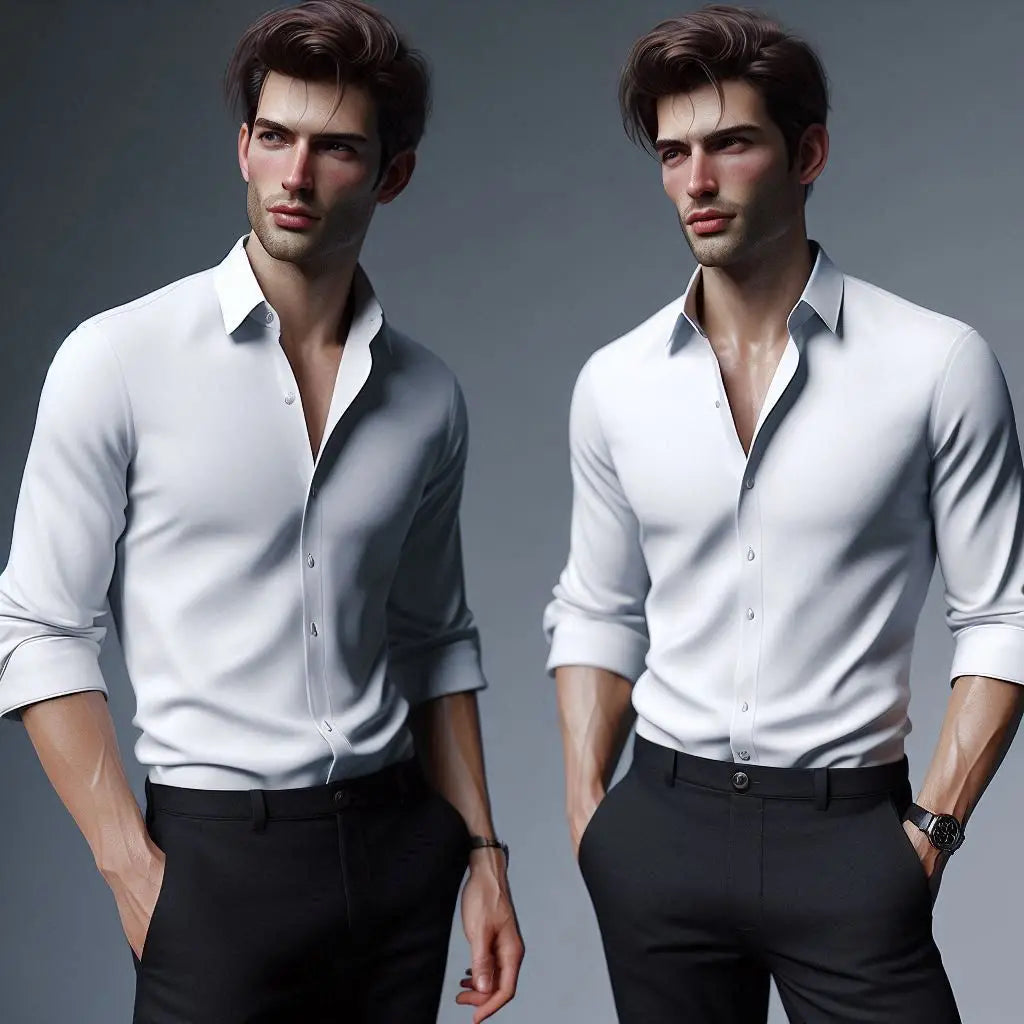 Classic Men’s White Shirt – Timeless Style & Effortless Sophistication